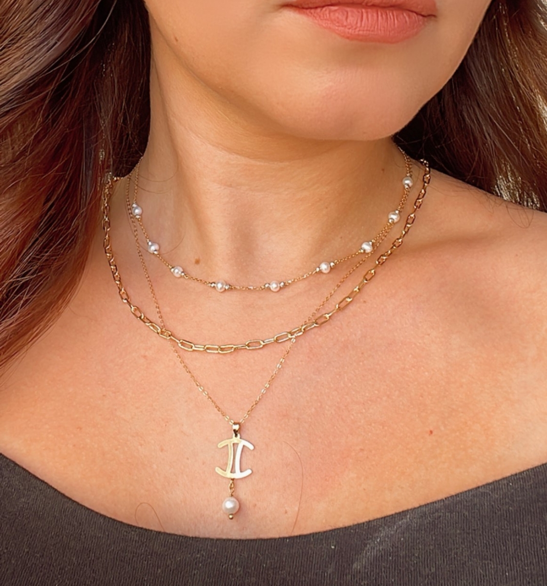 gemini star sign necklace | Mojo Jewellery